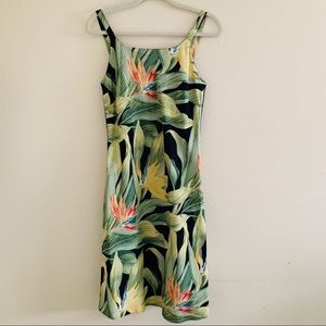 Tommy Bahama sz 10 floral print silk linen